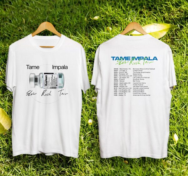 Tame Impala Slow Rush Tour 2022 T-shirt Sweatshirt Hoodie