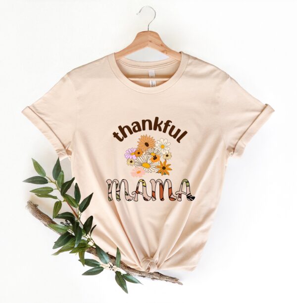 Thankful Mama Shirt Fall T For Mom