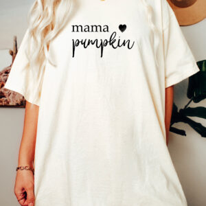 Thankful Mama Shirt Mama Heart Pumpkin Sweatshirt