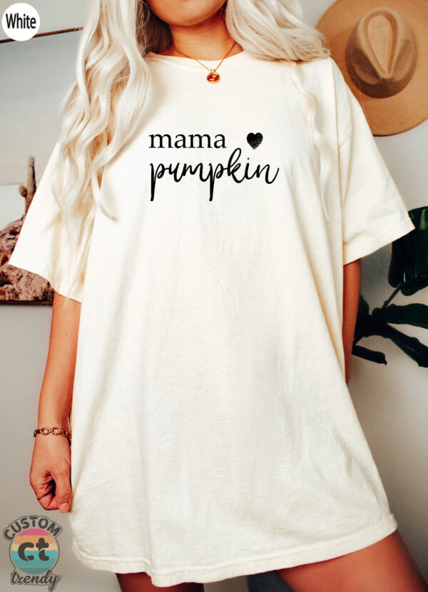 Thankful Mama Shirt Heart Pumpkin Sweatshirt