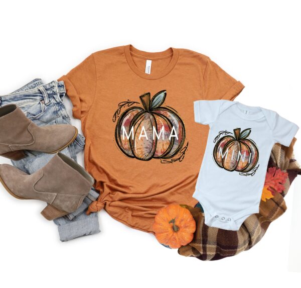 Thankful Mama Shirt Pumpkin Mommy And Me