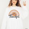 Thankful Mama Shirt Turkey Party Day Tee Sweatshirt Hoodie