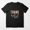 Thankful Mama Shirt With Flowers