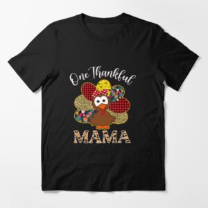 Thankful Mama Shirt Turkey Happy Thanksgiving