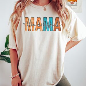 Thankful Mama Shirt Vintage Thanksgiving For Mom