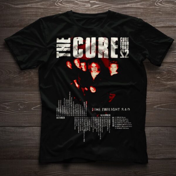 The Cure Shirt 2022 Euro Tour T-Shirt