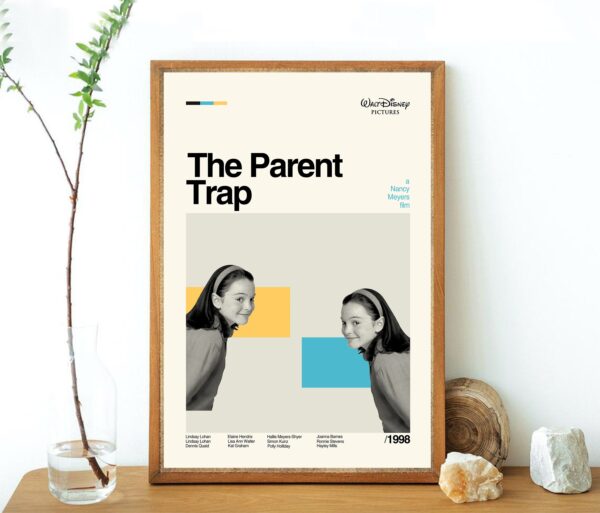 The Parent Trap Minimalist Movie Poster