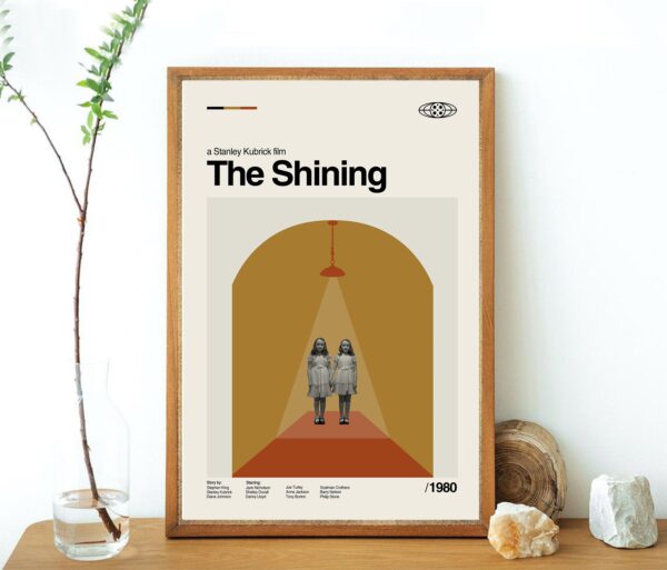 The Shining Movie Horror Poster