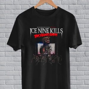 The Silver Scream Album Ice Nine Kills Rock Band T-Shirt