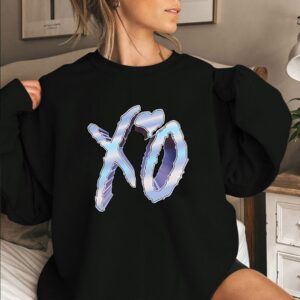 The Weeknd Hoodie Sweatshirt Big X Heart Logo Shirt