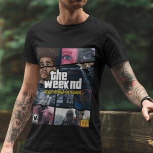 The Weeknd T-shirt Beauty Behind Madness Album Gift For TW Fans