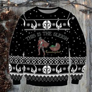 This Is The Sleigh Ugly Christmas Sweater