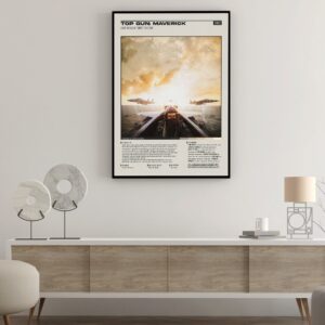 Top Gun Maverick Movie Poster Film Modern Print