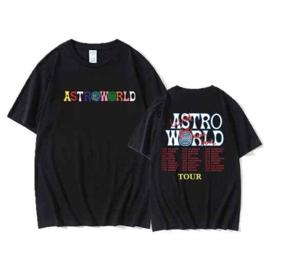 Travis Scott AstroWorld Tour Shirt Gift For Hip Hop Lover