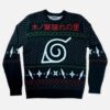 Ugly Anime Christmas Sweater Naruto Kakashi Chibi Gift For Fan