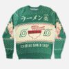 Ugly Anime Christmas Sweater Naruto Kakashi Chibi Gift For Fan