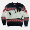 Ugly Anime Christmas Sweater Akatsuki Cloud Gift For Naruto Fan