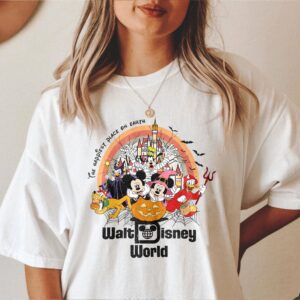 Vintage Disney Halloween Shirt Walt Disney World Halloween [year] Shirt