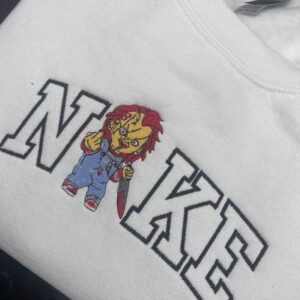 Vintage Embroidered Sweatshirt Chucky Nike