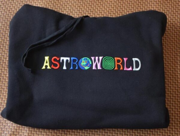 Vintage Embroidered Sweatshirt Hoodie Tee Astroworld Wish You Were