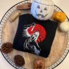 Vintage Embroidered Sweatshirt Inspired Disney Stitch & Halloween Pumpkin Face