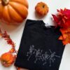 Vintage Embroidered Sweatshirt Hip Hop Dancing Skeletons