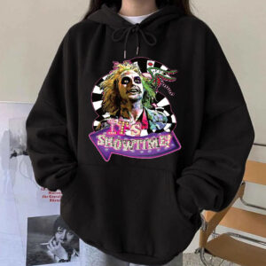 Horror Movie Hoodies Inspired Beetlejuice It's Showtime