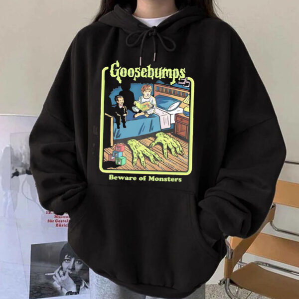 Horror Movie Hoodies Inspired Goosebumps Beware Of Monster