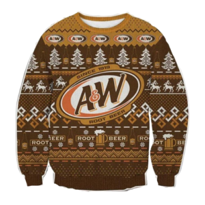 A&W Root Beer Ugly Christmas Sweater