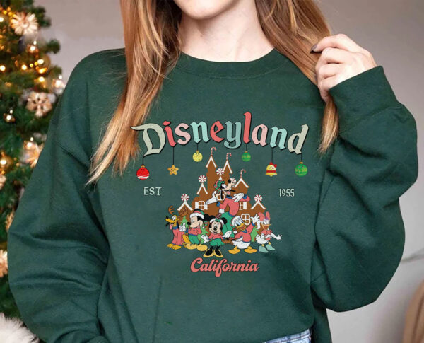 Disney Sweatshirt Disneyland Est 1955 California