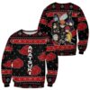 Ugly Akatsuki Symbol Naruto Christmas Sweater