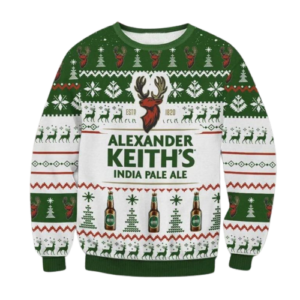 Alexander Keith Ipa Beer Ugly Christmas Sweater