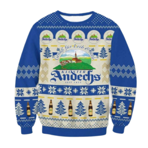 Andechser Doppelbock Dunkel Beer Ugly Christmas Sweater