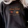 Breathe In Falls Smells Like Fall Autumn Stars Hollow Shirt