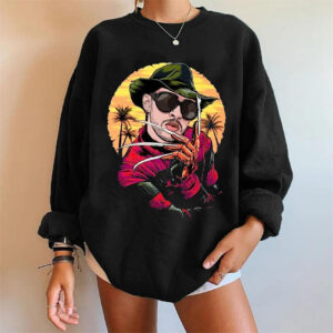 Bad Bunny Hoodie Sweatshirt Tee Inspired Halloween Freddy Benito Kruger