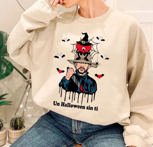 Bad Bunny Horror Un Halloween Sin Ti Sweatshirt