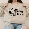 Bad Bunny Horror Un Halloween Sin Ti Sweatshirt