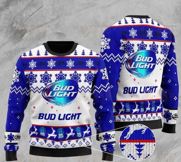 Bud Light Ugly Christmas Sweater