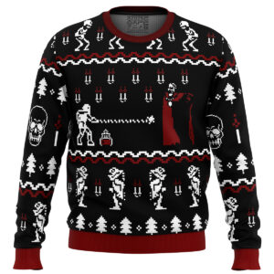 Castlevania Classic Game Ugly Christmas Sweater