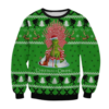 Flamingo Christmas Tree Ugly Sweater