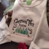 Embroidered Farm Fresh Christmas Sweatshirt