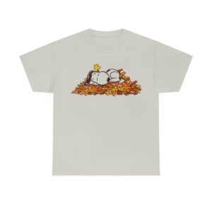 Cute Snoopy Sleeping Peanuts Halloween Thanksgiving Shirt