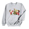 Vintage Santa Snoopy Christmas Sweatshirt