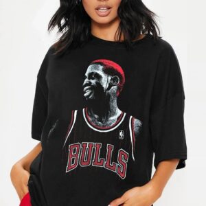 Dennis Rodman Shirt Chicago Bulls Basketball