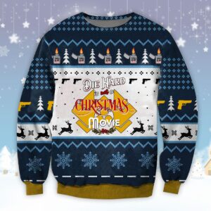 Die Hard Movie Christmas Ugly Sweater