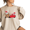 Vintage Disney Cars Characters Christmas Sweatshirt