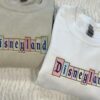 Disney Embroidered Sweatshirt Inspired Minnie Mouse