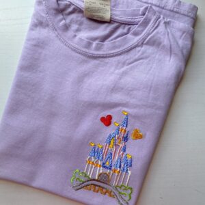 Disney Embroidered Sweatshirt Inspired Magic Kingdom Castle