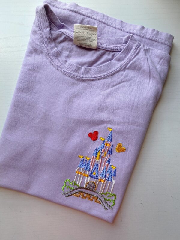 Disney Embroidered Sweatshirt Inspired Magic Kingdom Castle