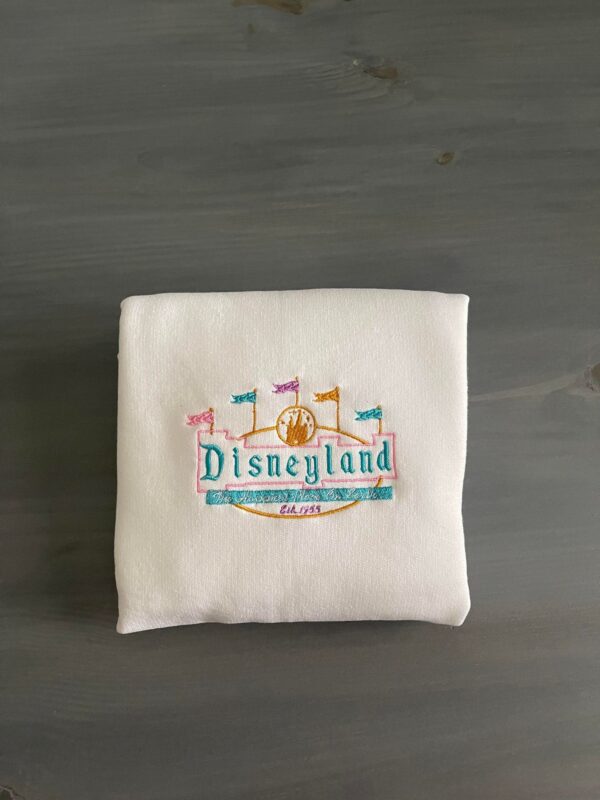 Disney Embroidered Sweatshirt Inspired Magical Kingdom